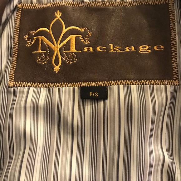 Maclage leather jacket - Picture 3 of 4